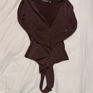 Abercrombie long sleeve body suit